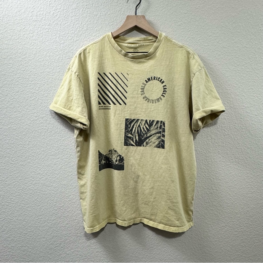 3/$20 American Eagle Oversized Graphic Tee – Men’s L